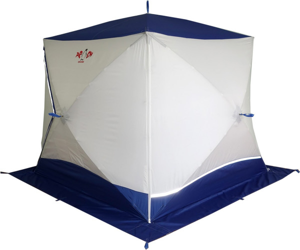 Палатка Пингвин Shelters Шелтерс Премиум 2-слойная 215x215 (белый/синий)