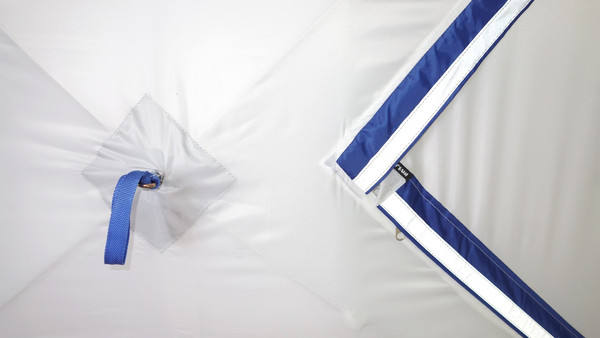 Палатка Пингвин Shelters Шелтерс Премиум 2-слойная 215x215 (белый/синий)