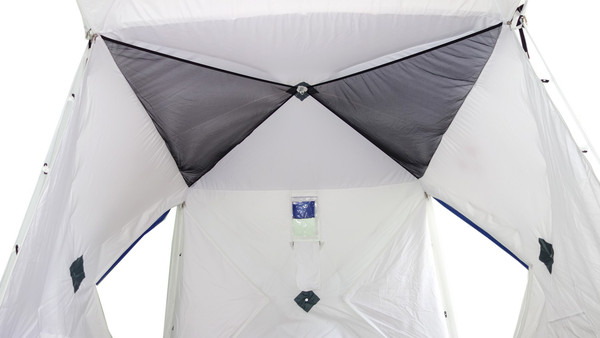 Палатка Пингвин Shelters Шелтерс Премиум 2-слойная 215x215 (белый/синий)