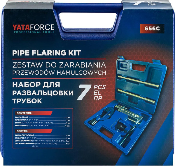 Набор для развальцовки трубок Yataforce YF-656C