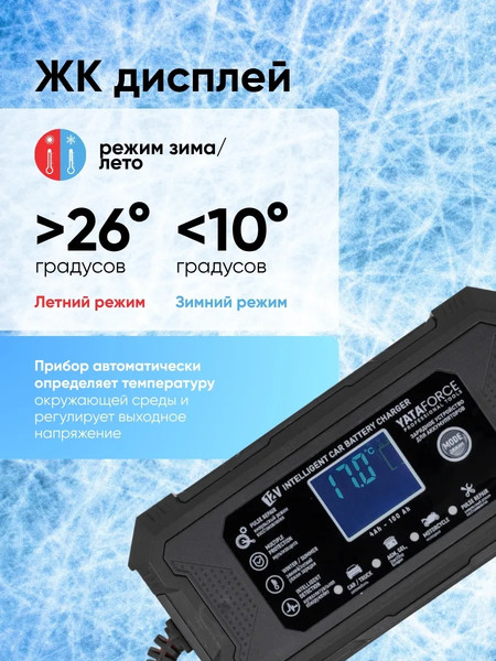 Зарядное устройство для аккумулятора Yataforce YF-1206