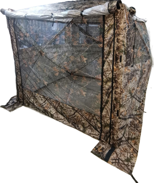 Туристический шатер Пингвин Shelters Кемпинг 4 КМФ - фото