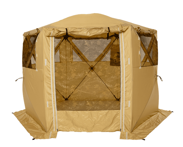 Туристический шатер Пингвин Shelters Кемпинг 6 Компакт (бежевый)