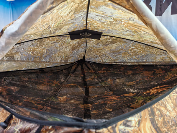 Палатка Пингвин Shelters Охотничья засидка Хантер (кусты/камуфляж)