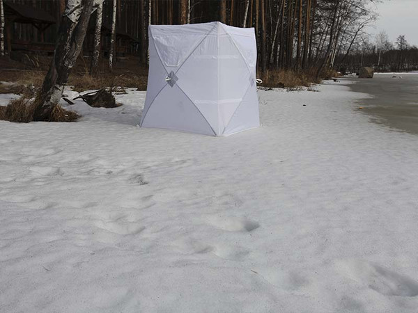 Палатка Пингвин Shelters Охотничья засидка Хант люкс зима (белый)