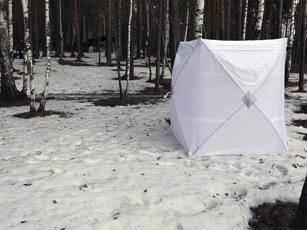 Палатка Пингвин Shelters Охотничья засидка Хант люкс зима (белый)