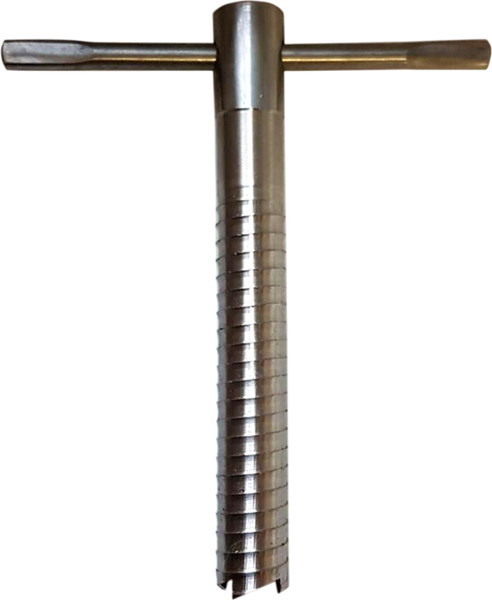 Колышек для палатки Пингвин Shelters Ввертыш нержавеющий скользящая ручка - фото