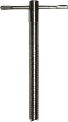 Колышек для палатки Пингвин Shelters Ввертыш нержавеющий скользящая ручка - фото