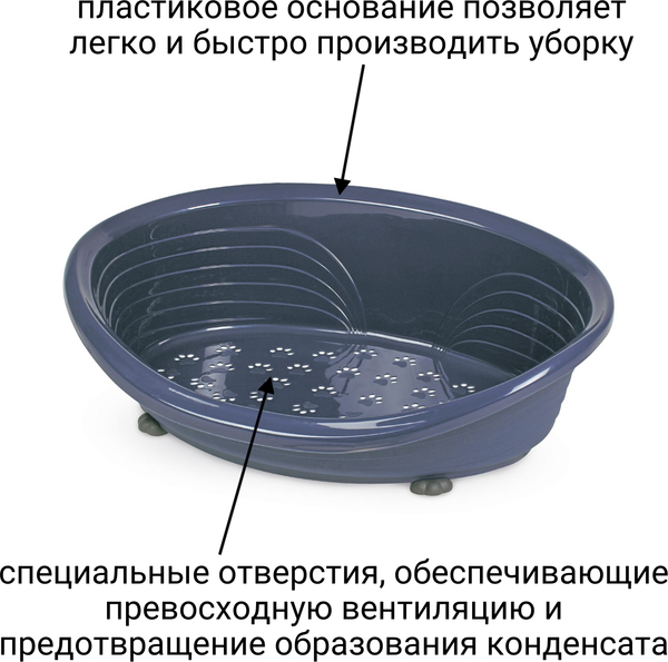 Лежанка для животных MPS Straka 50 / S02070200