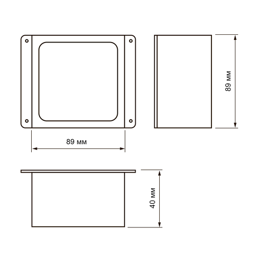 Панель светодиодная JAZZway PPL 089/G Opal / 5065260