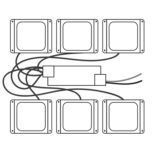 Панель светодиодная JAZZway PPL 089/G Opal / 5060173