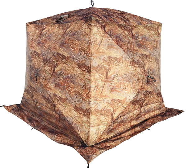 Палатка-баня Пингвин Shelters Призма Премиум 1-слойная Композит (камуфляж) - фото