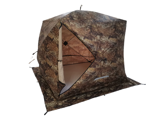 Палатка-баня Пингвин Shelters Призма Премиум 3-слойная Композит (камуфляж)