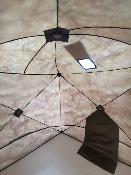 Палатка-баня Пингвин Shelters Призма Премиум 3-слойная Композит (камуфляж)