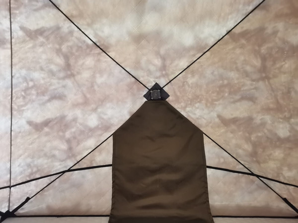 Палатка-баня Пингвин Shelters Призма Премиум 3-слойная Композит (камуфляж)