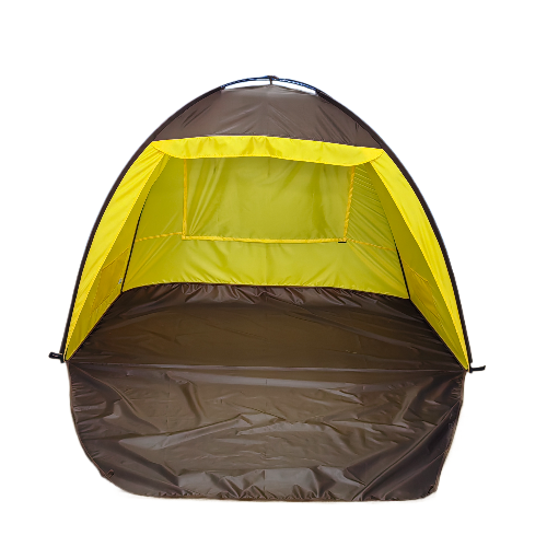Палатка Пингвин Shelters Пляжная 200x190 (коричневый/желтый)