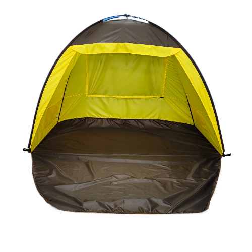Палатка Пингвин Shelters Пляжная 200x190 (коричневый/желтый)