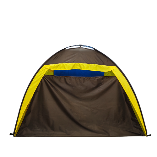Палатка Пингвин Shelters Пляжная 200x190 (коричневый/желтый)