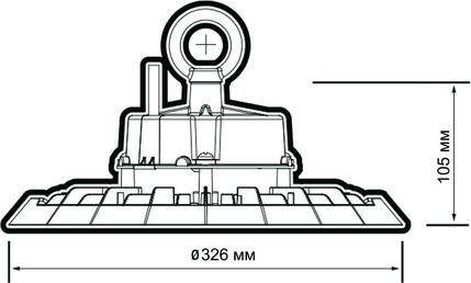 Светильник для подсобных помещений JAZZway PHB 06 PRO-5 200Вт / 5059344