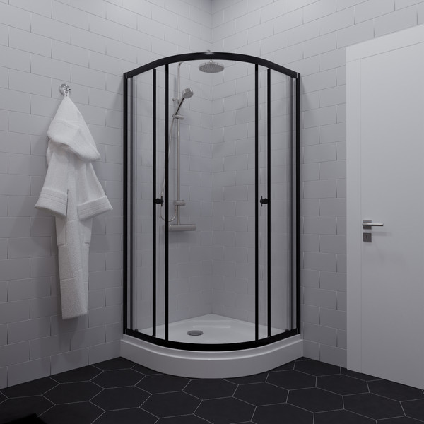 Душевой уголок Saniteco SNT-801 90х90 c поддоном