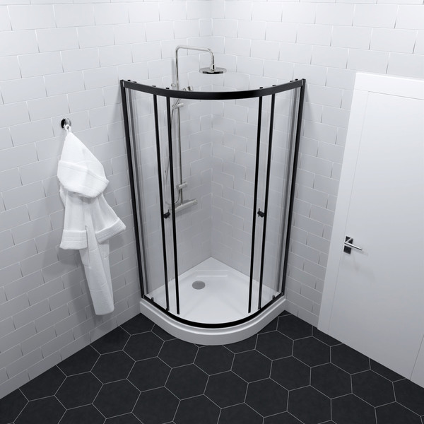 Душевой уголок Saniteco SNT-801 90х90 c поддоном