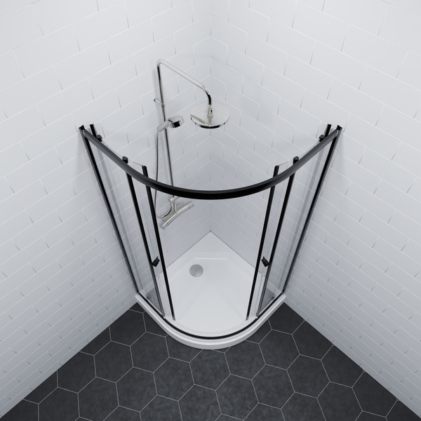 Душевой уголок Saniteco SNT-801 90х90 c поддоном