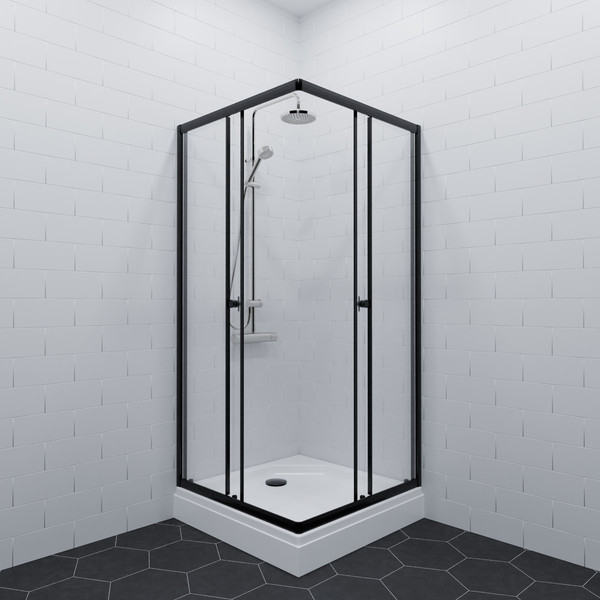 Душевой уголок Saniteco SNT-802 Cube 90х90 с поддоном