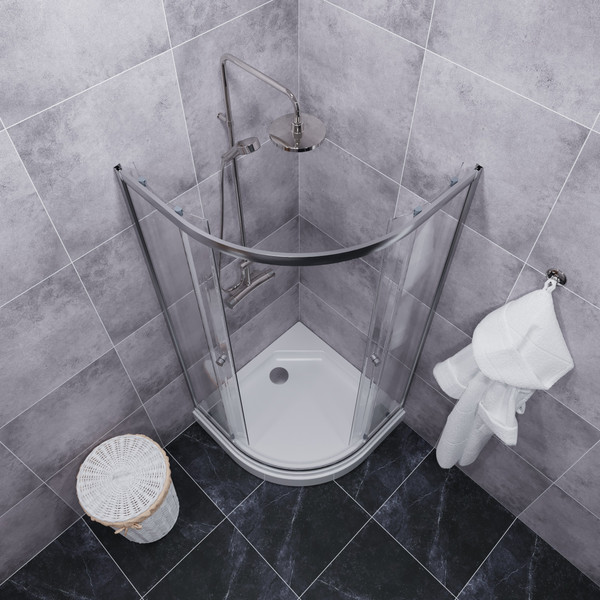 Душевой уголок Saniteco SNT-803 90х90 с поддоном