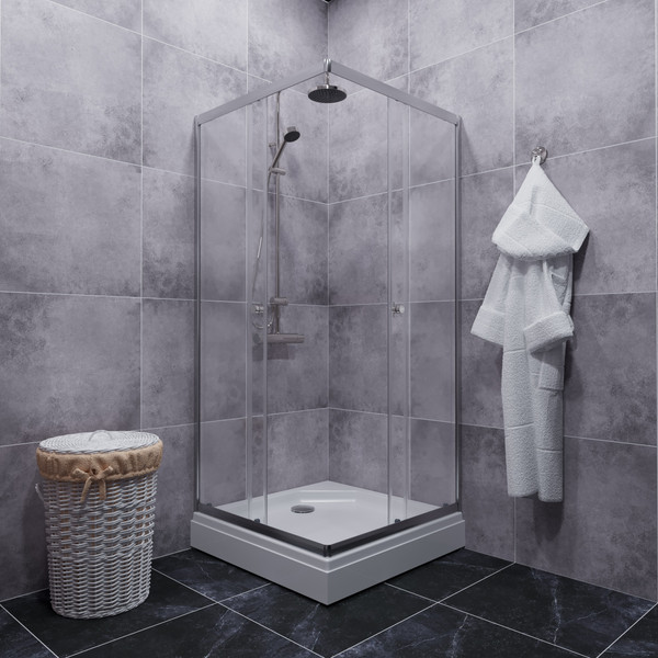 Душевой уголок Saniteco SNT-804 Cube 90х90 с поддоном