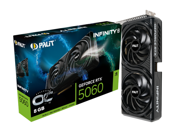 Видеокарта Palit RTX5060 Infinity 2 OC (NE75060V19P1-GB2063L)