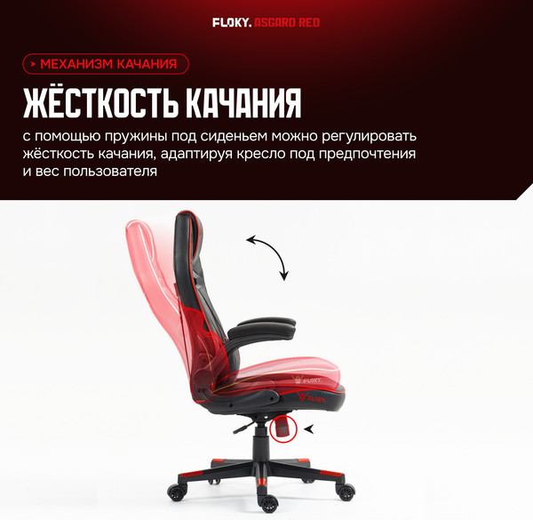 Кресло геймерское Floky Asgard