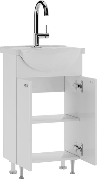 Тумба под умывальник Домино Элегия 50 Лидер без ящика