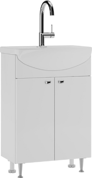 Тумба под умывальник Домино Исеть 55 Лидер без ящика - фото