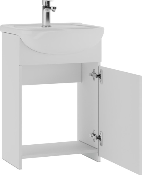 Тумба под умывальник Домино Элегия 50 Кристина без ящика