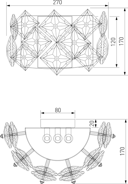 Бра Bogate's Strotskis 371/3
