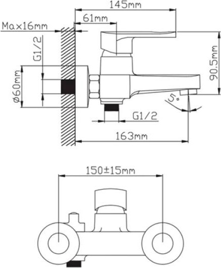 Смеситель Potato P30201