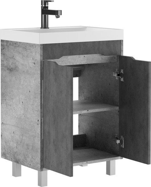 Тумба под умывальник Домино Unit 60 Loft В2