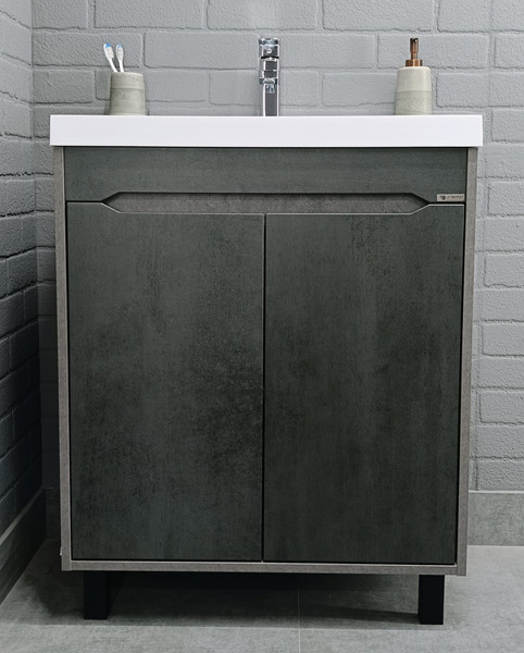 Тумба под умывальник Домино Unit 70 Loft В2 (бетон)