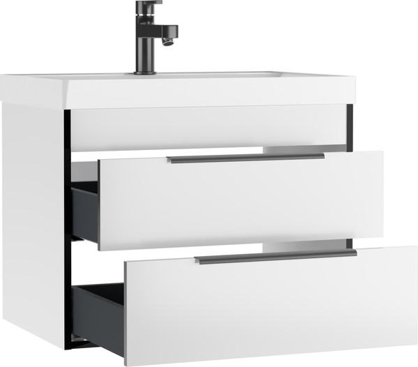 Тумба под умывальник Домино Unit 70 Forta B2 (белый)