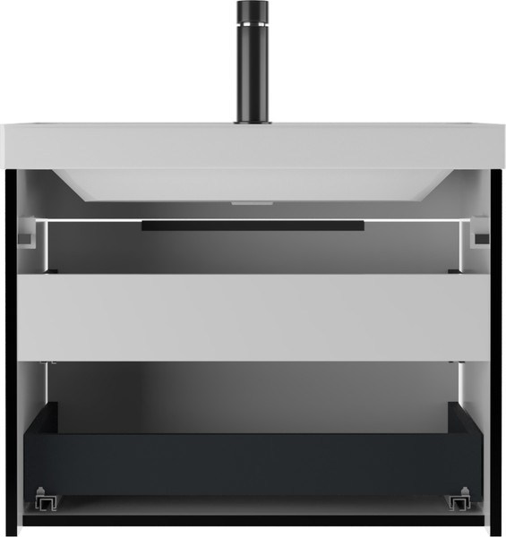 Тумба под умывальник Домино Unit 70 Forta B2 (белый)