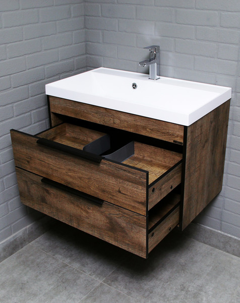 Тумба под умывальник Домино Unit 80 Alfa B2