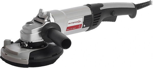 Угловая шлифовальная машина Интерскол 125/1400Э - фото