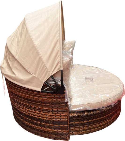 Диван садовый Sundays Garden трансформер c козырьком / BSTDB950