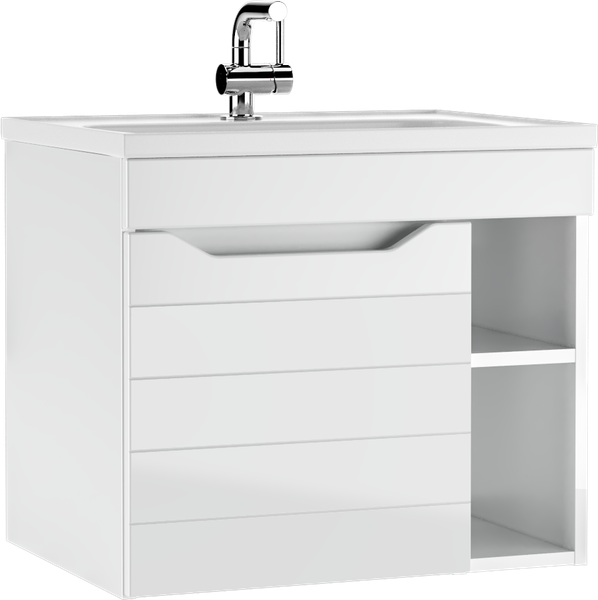 Тумба под умывальник Айсберг Unit 60 Агата без ящика