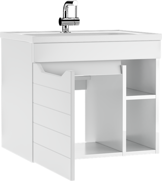 Тумба под умывальник Айсберг Unit 60 Агата без ящика