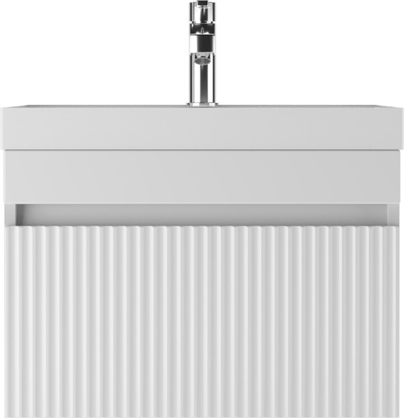 Тумба под умывальник Айсберг Unit 60 Бриз с одним ящиком В1