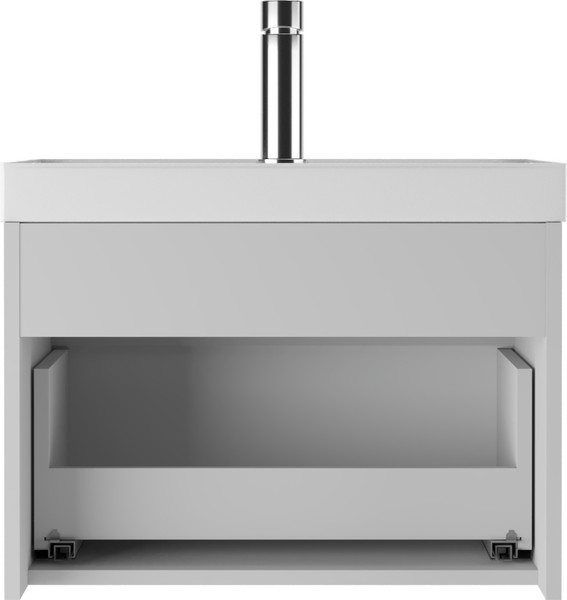 Тумба под умывальник Айсберг Unit 60 Бриз с одним ящиком В1