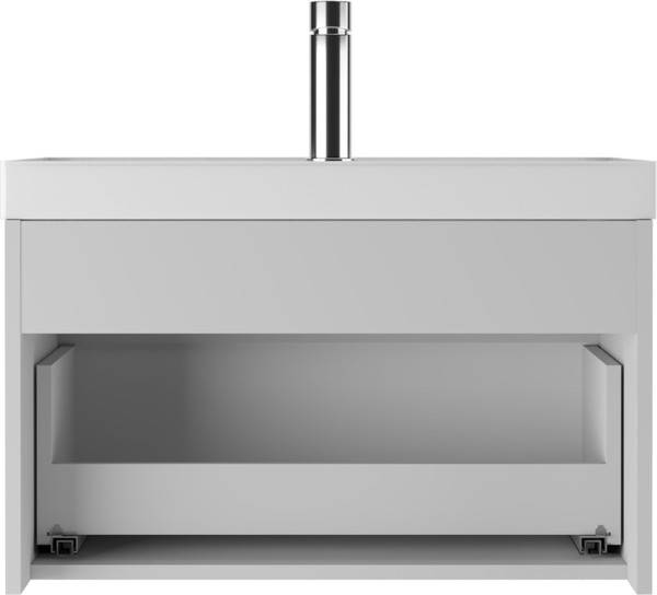 Тумба под умывальник Айсберг Unit 70 Бриз с одним ящиком В1