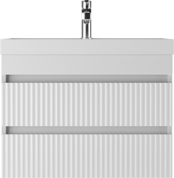 Тумба под умывальник Айсберг Unit 70 Бриз с двумя ящиками В2