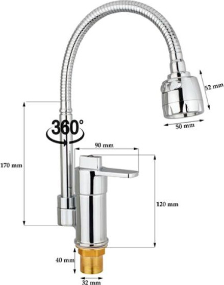 Смеситель Potato P58383